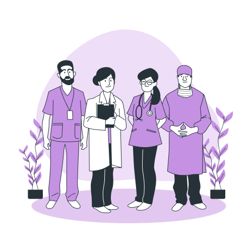 Health-professional-team