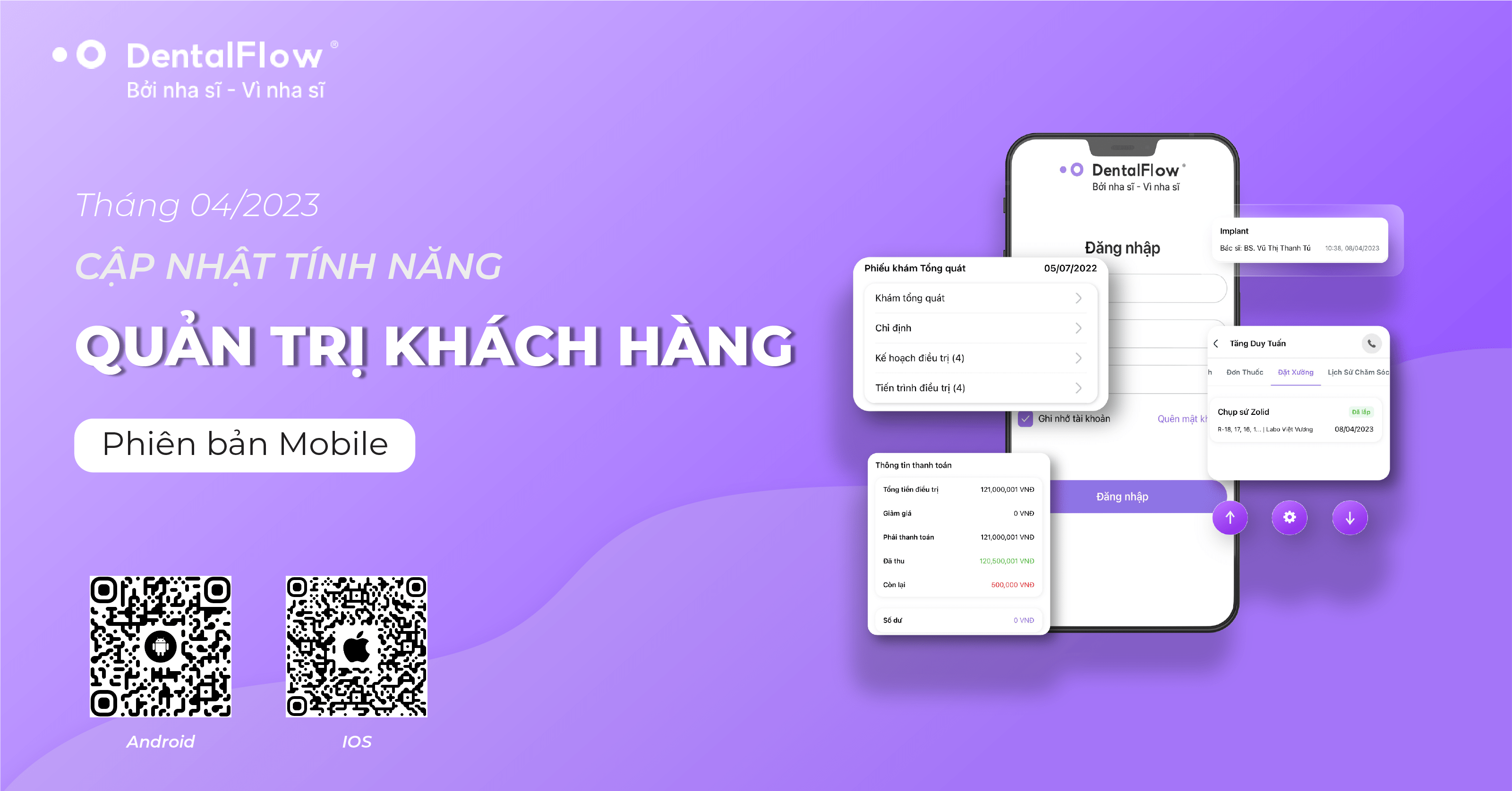 [THÔNG BÁO CẬP NHẬT TUẦN 2 THÁNG 4] Trải nghiệm tính năng mới trong Quản trị khách hàng trên phiên bản Mobile