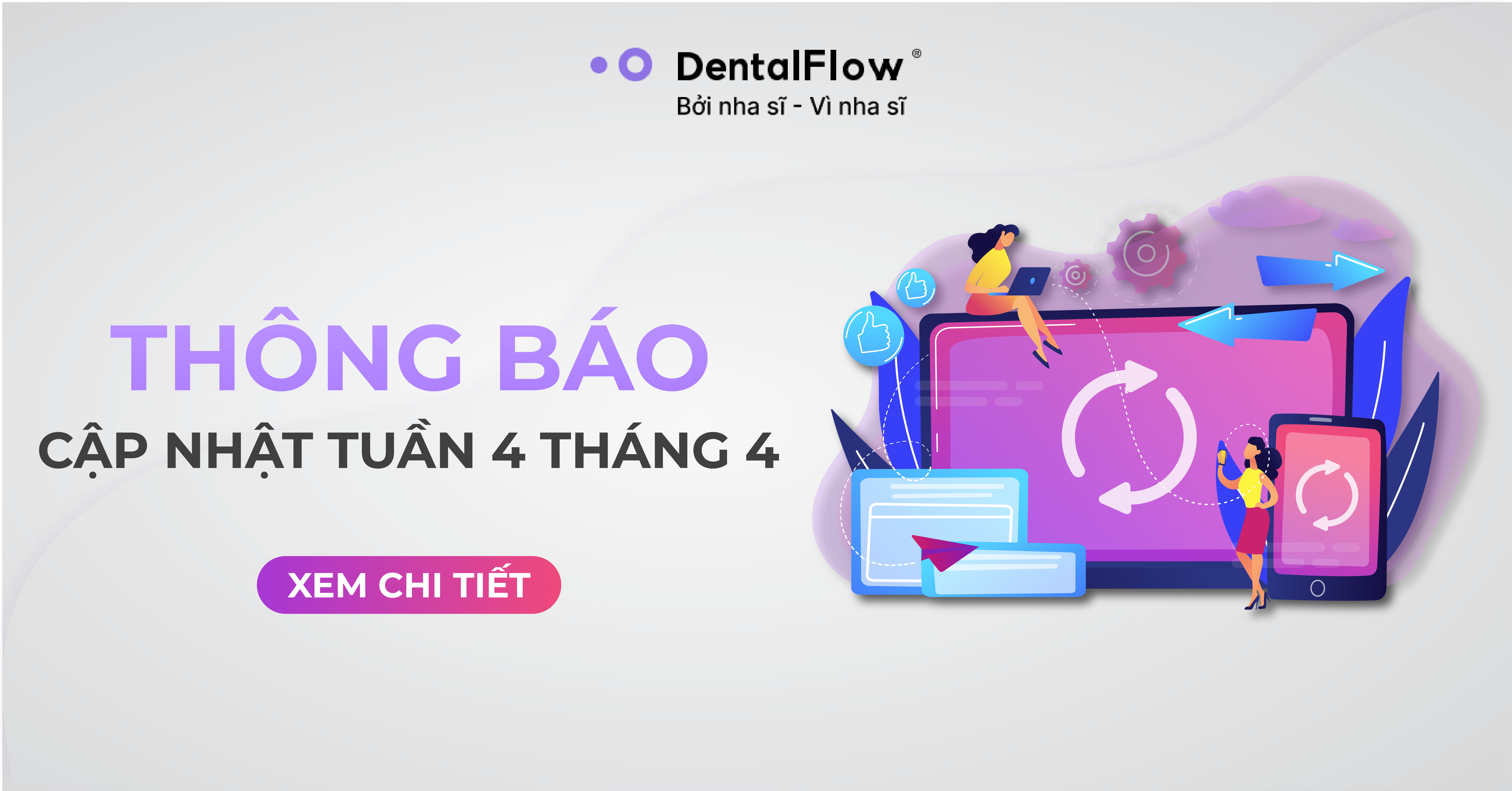 Thông báo cập nhật tuần 4 tháng 4