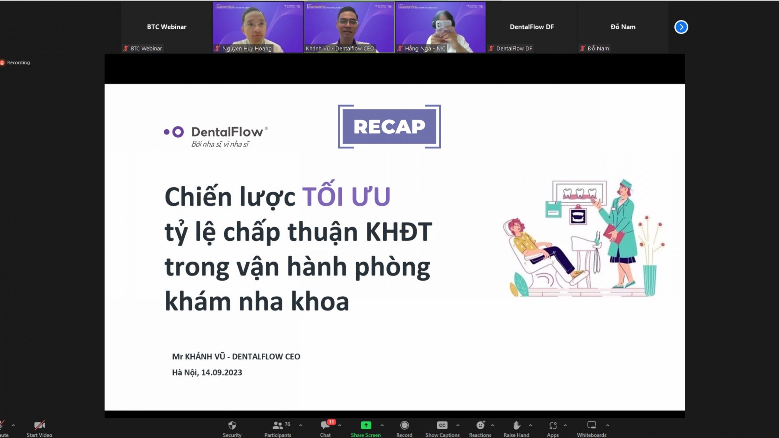 Tổng hợp bí kíp trong Webinar “Lập kế hoạch điều trị – Phương pháp và tư duy thuyết phục bệnh nhân”