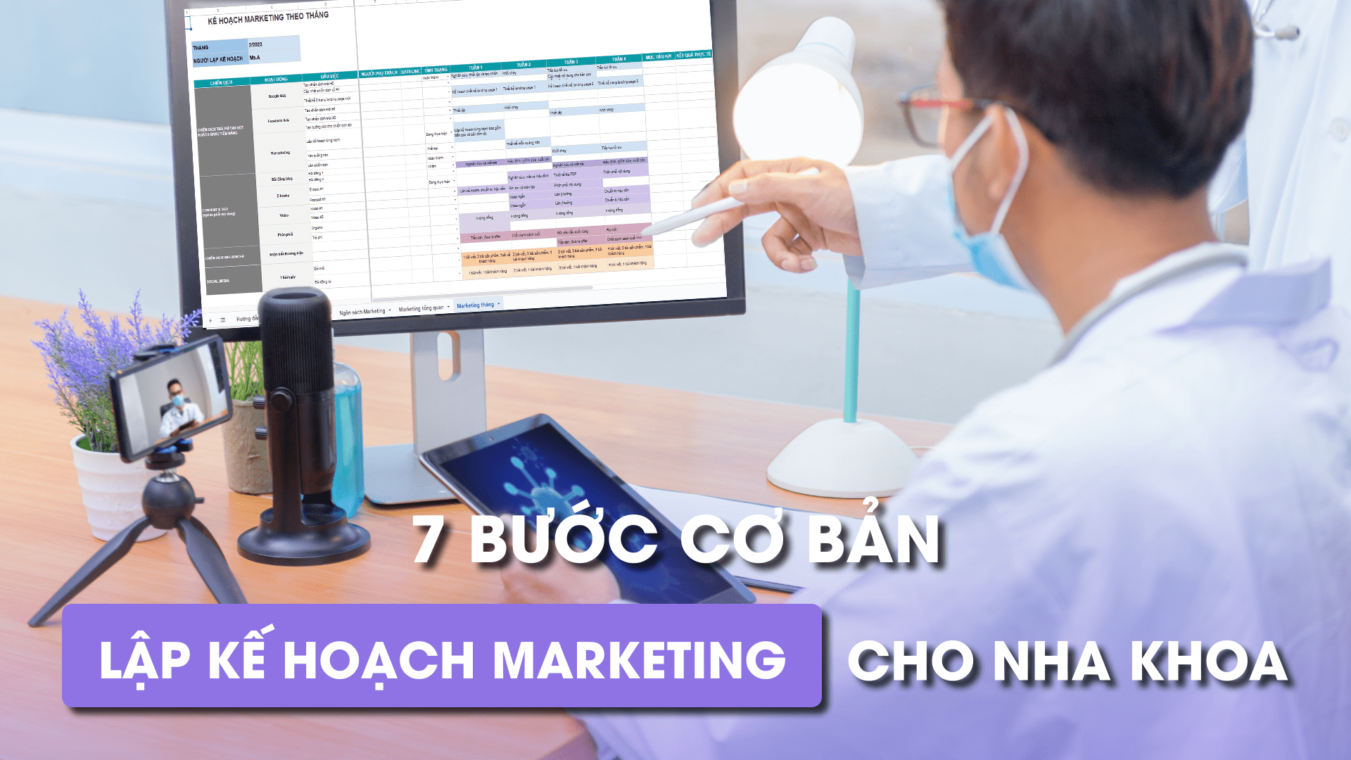 7 bước cơ bản lập Kế hoạch Marketing cho Nha khoa