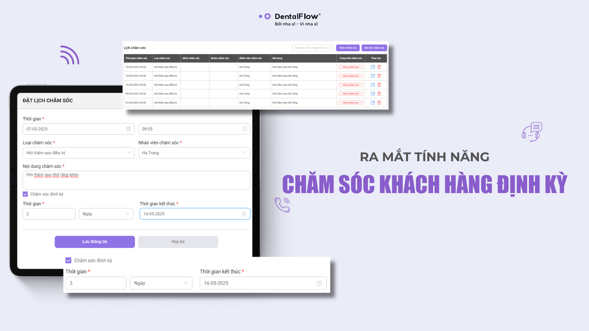 Ra mắt tính năng “Chăm sóc khách hàng định kỳ” – Bí kíp giữ tăng tỉ lệ khách hàng quay lại