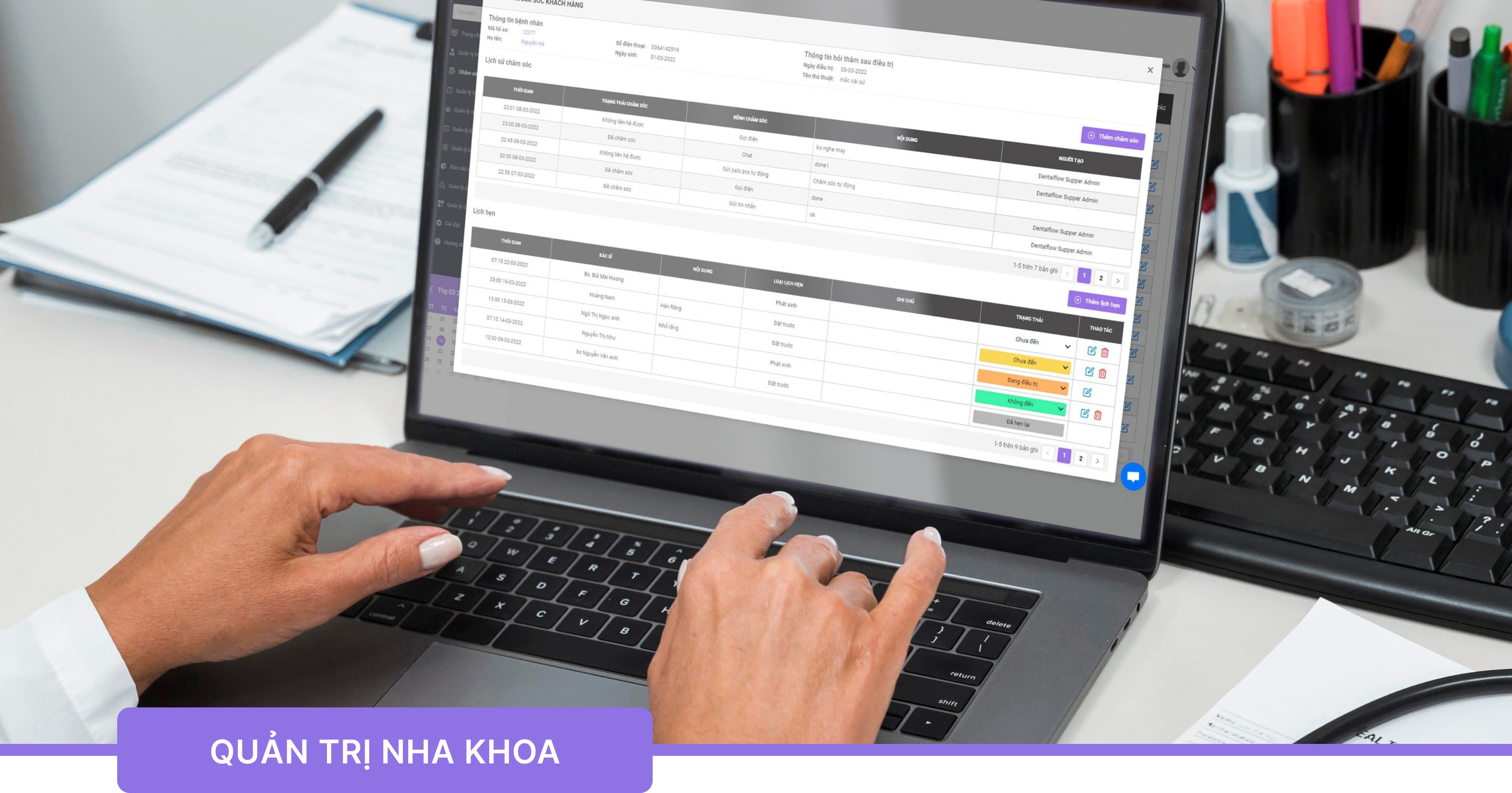 Phần mềm quản lý nha khoa