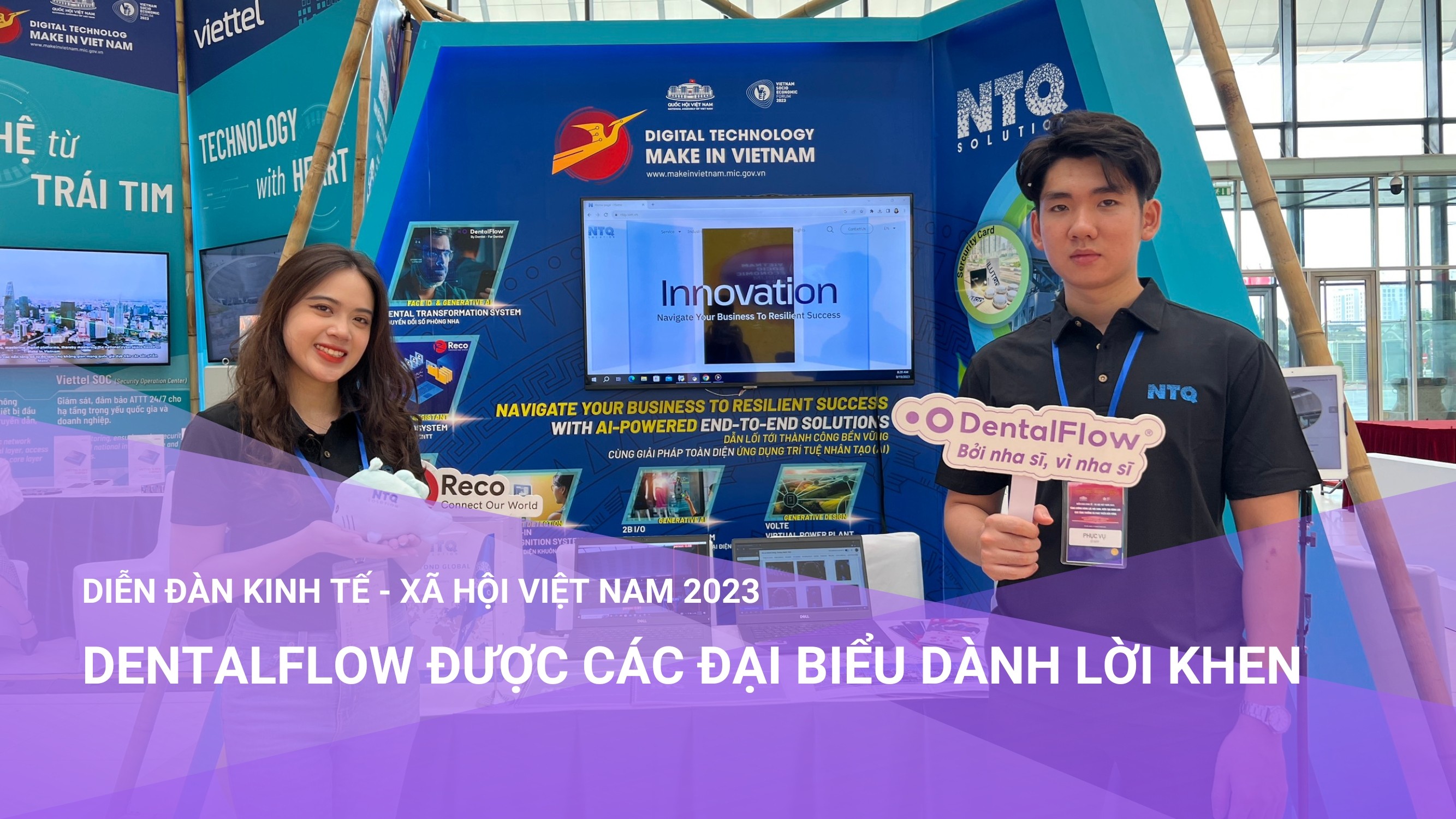 DentalFlow được các đại biểu dành lời khen tại Diễn đàn Kinh tế – Xã hội Việt Nam 2023