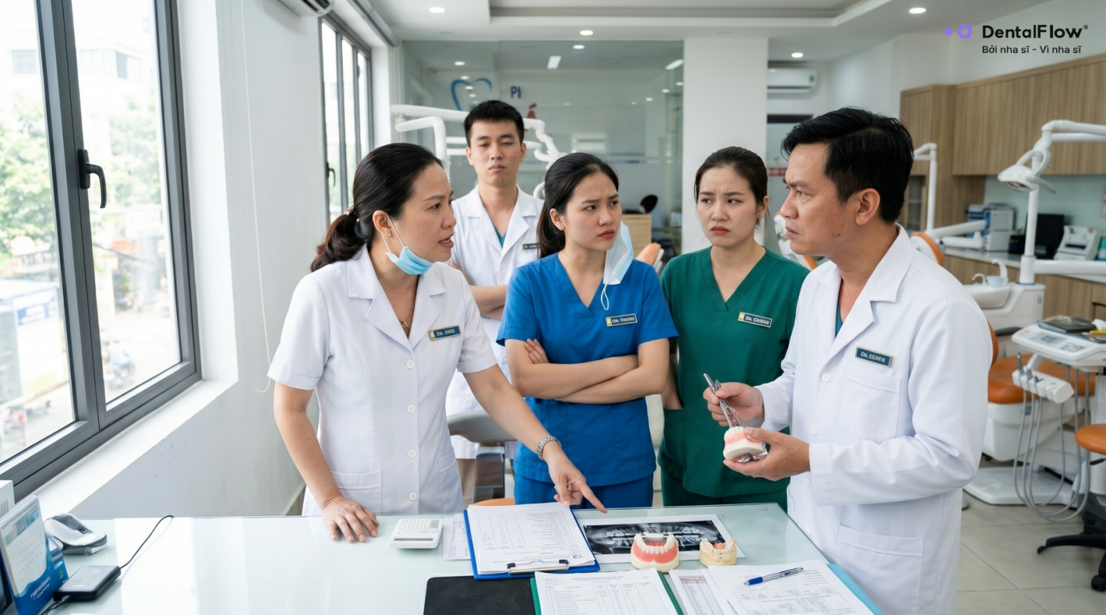 Thiếu sự đồng thuận từ đội ngũ khi quản lý phòng khám nha khoa